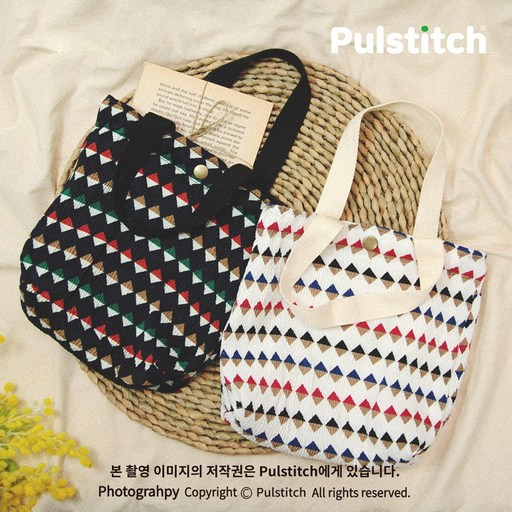 펄스티치 미니 데일리 플리츠 백
