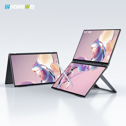 LANMEY TECH 포터블모니터 휴대용모니터 서브모니터 보조모니터 2.5K 4K 16인치 맥OS 윈도우 덱스 게임콘솔 미니PC 호환