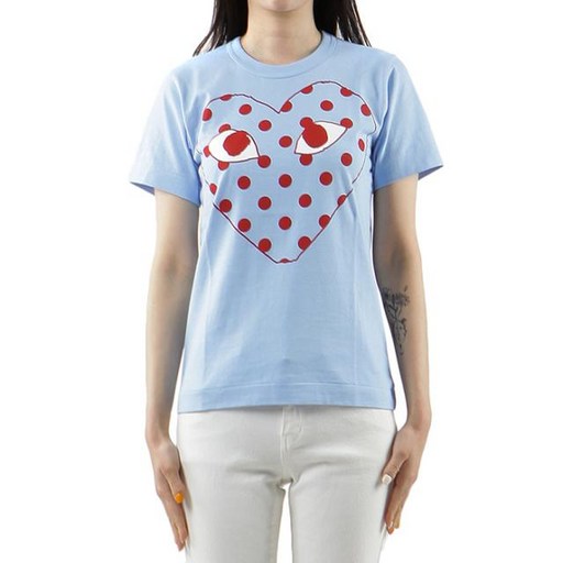 [꼼데가르송] (P1T275 01) 여성 반팔 티셔츠 20SS