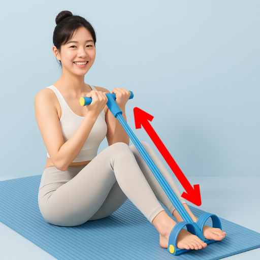다이모니온 튼튼한 힙업 전신 로잉밴드