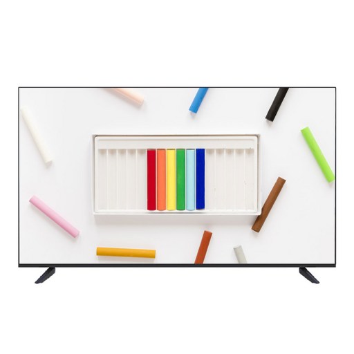화봄 4K UHD LED TV 110cm(43인치) CR430UHD 가성비 텔레비젼 에너지1등급 프리미엄 대기업 베젤리스 패널