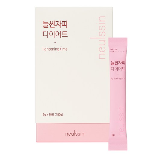 늘씬자피 다이어트 차전자피 식이섬유 6g 30p. 180g 1개