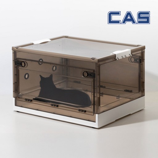 카스(CAS) 케어넵 동물용 네블라이저 SS-6B 전용 강아지 고양이 케이지 산소방