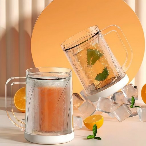 여름 DIY 이중지 냉장고얼음 맥주컵 가정용