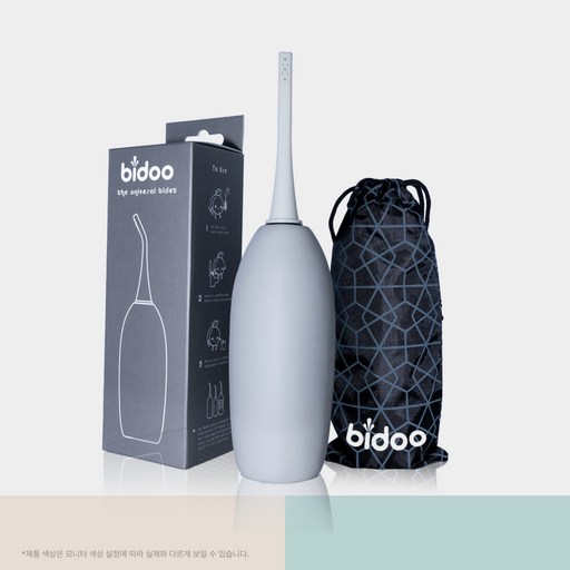 bidoo 휴대용 비데 수동 여행용 포터블 비데 파우치 세트 열탕소독 가능