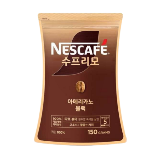 네스카페 수프리모 아메리카노 블랙 파우치
