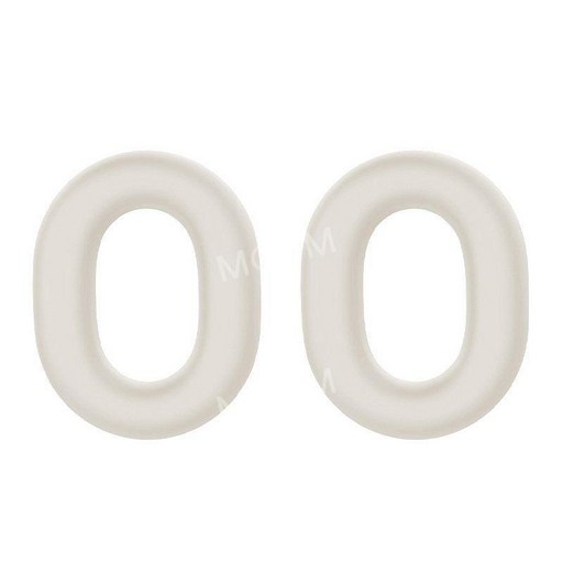 SONY 헤드폰 커버 WH-1000XM6 헤드밴드 이어캡 커버 보호 실리콘 헤드빔, 아이보리(이어패드커버), 1개