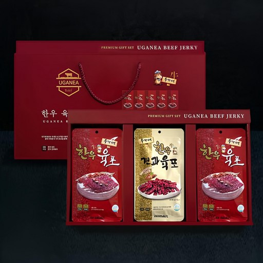 우가네 한우 육포 선물세트