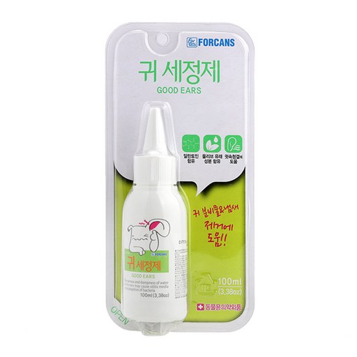 강아지 귀청소 이어크리너 귀염증 귀냄새 예방
