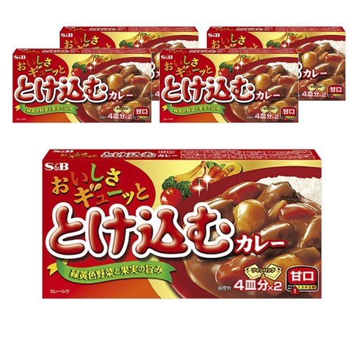 토로케루 맛을 꾹꾹 녹여넣은 카레 달콤한맛 2개입
