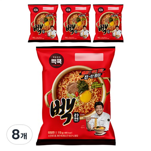 백쿡 빽라면 115g