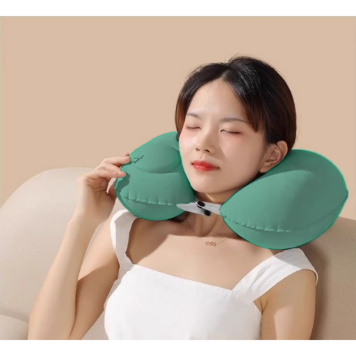 여행용 비행기 에어 목베개 U자형 쿠션 휴대용