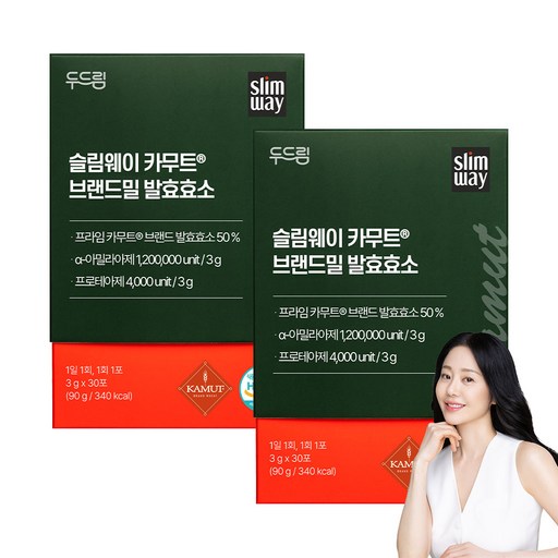[두드림] 슬림웨이 카무트 브랜드밀 발효효소