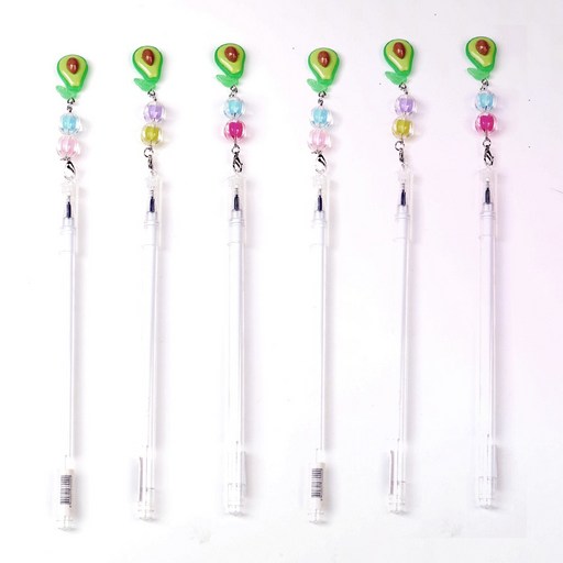 엠에스 액세서리 수성 슬림젤펜 블랙 0.5mm 6개 1세트