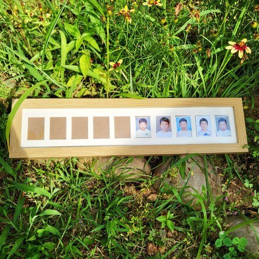 증명사진액자 아기성장 12달 성장기록 너의12달 너의스무살 인생네컷
