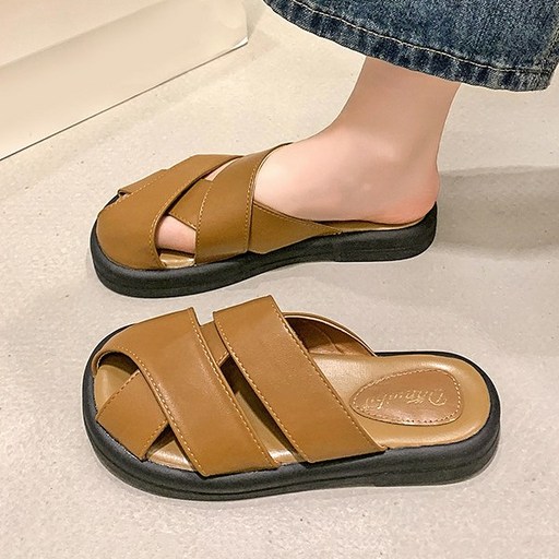 Modern Fashion 여성 발편한 뮬 슬리퍼 푹신한 쿠션 샌들
