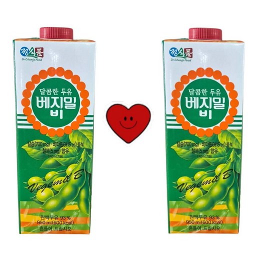 베지밀 비 달콤한 두유, 190ml, 16개