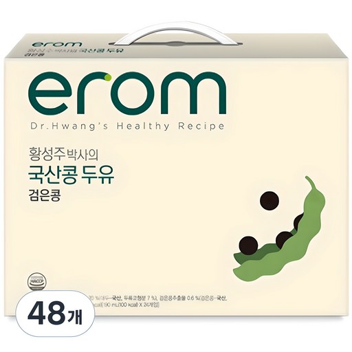 이롬 황성주 검은콩 두유
