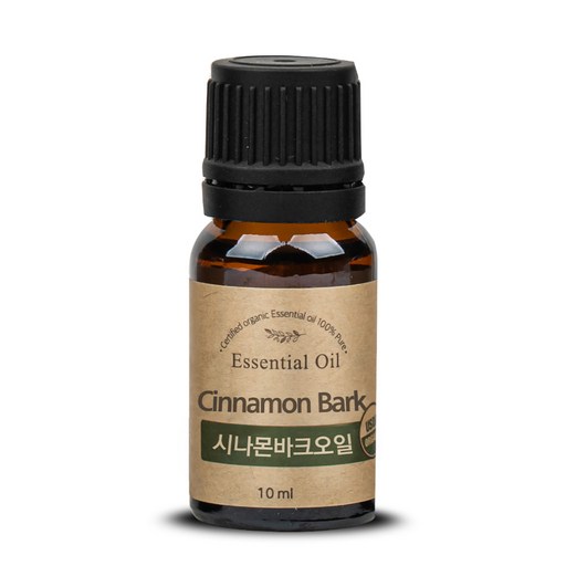 퓨어스 유기농 시나몬바크 에센셜 오일 10ml