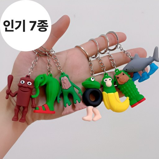 도치코 이탈리안브레인롯키링 브레인롯키링 퉁퉁퉁사후르 트랄랄레로트랄랄라 4종 7종세트