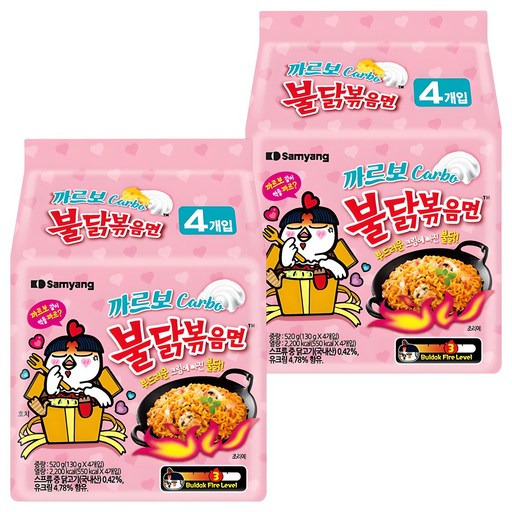 불닭볶음면 까르보 130g