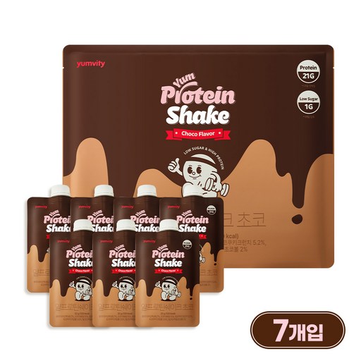 얌비티 가정의학과 의사 한끼 식사대용 저당 단백질 쉐이크 초코맛