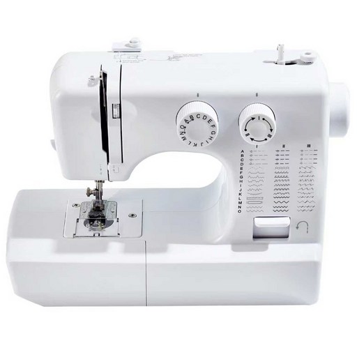 도원미싱 가정용미싱 미니재봉틀 패턴45가지 2026년식, 흰색, UFR818