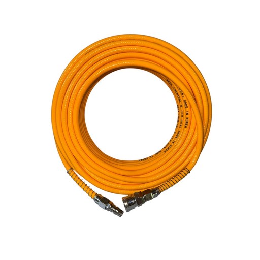 [에이팩스케미칼] 국산 에어호스 임팩 타카호스 니플 장착 6.5mm x 20m