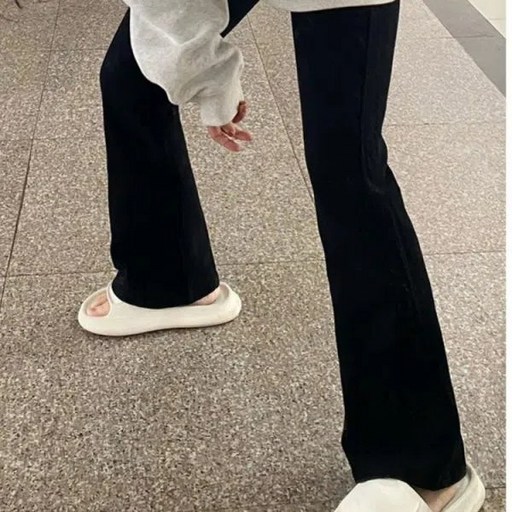 투니스 여성 하이웨이스트 스판 부츠컷 데님 팬츠