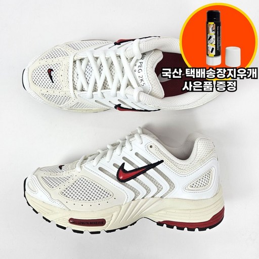 나이키 여성 에어 페가수스 2K5 화이트 런닝화 레드 스우시 레트로 착화감좋은 운동화 사은품증정
