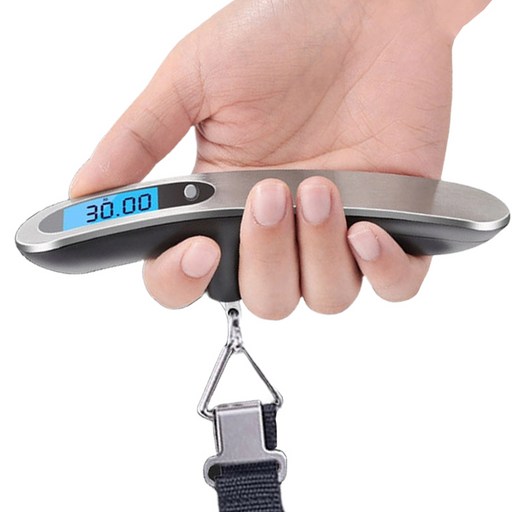 휴앤코 프리미엄 여행용 캐리어 수화물 디지털 손저울 50kg PDL-50