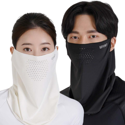 르포스 자외선차단 쿨 스포츠 골프 마스크 1+1