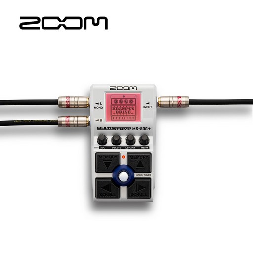ZOOM 줌 MS-50G+ MultiStomp for Guitar 줌 기타용 페달