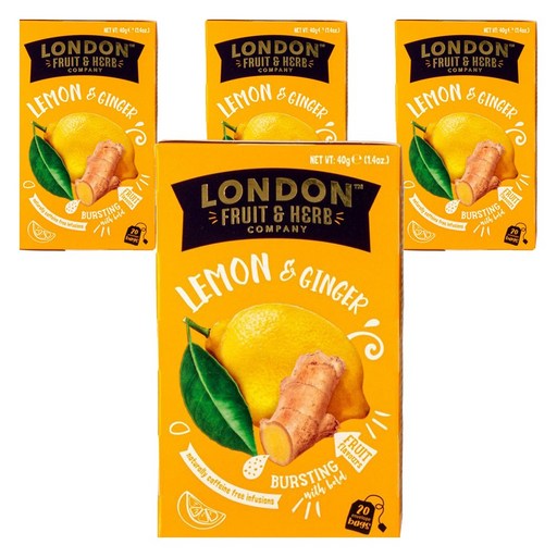 London Fruit & Herb 레몬 진저티