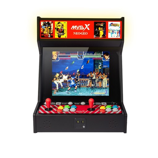 정품 라이센스 SNK 네오지오 홈 아케이드 게임기 NEOGEO MVSX (본체) 레트로게임기 50가지 게임탑재/사무라이쇼다운 아랑전설 킹오브 파이터즈 메탈슬러그 스포츠클래식