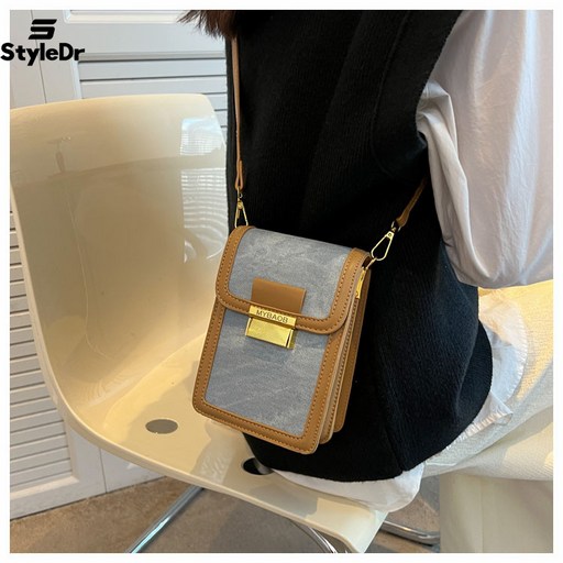 StyleDr 캐주얼 미니 핸드폰가방  여행 가방 여성 가방 패션 크로스백