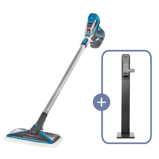 비쎌 슬림스팀 BA-BS2233S 청소기 DELUXE 세트 (거치대 추가구성), 그레이블루