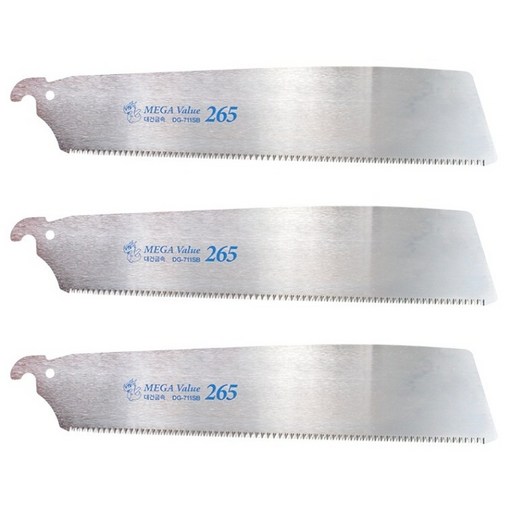 대건 국산 교체용 톱날 265MM*3개입 1세트