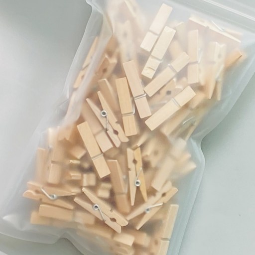 나무집게 35mm 약100개입