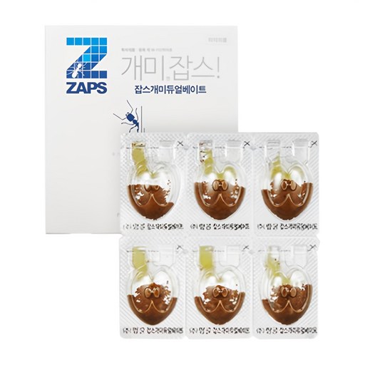 잡스 개미 듀얼베이트 살충제 6p