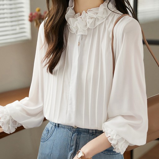 레일라 폴링 컬렉션 긴팔 블라우스 S250826FW1