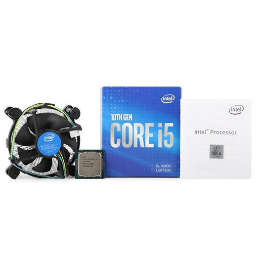 박스 병행상품 인텔 코어10세대 i5-10400 CPU (코멧레이크 LGA1200 쿨러포함), 선택하세요
