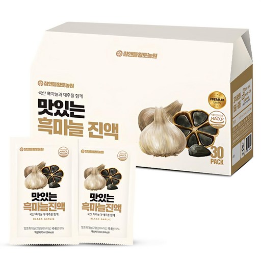 참앤들황토농원 맛있는 흑마늘 진액