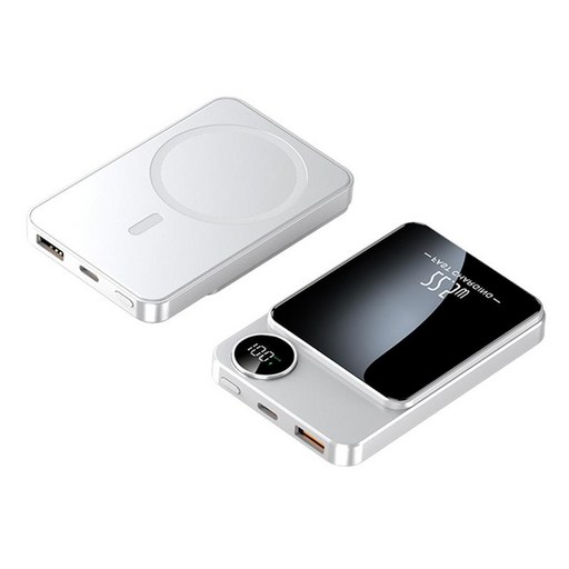 맥세이프 보조배터리 10000mAh 무선 대용량 가벼운 아이폰 갤럭시 사용가능