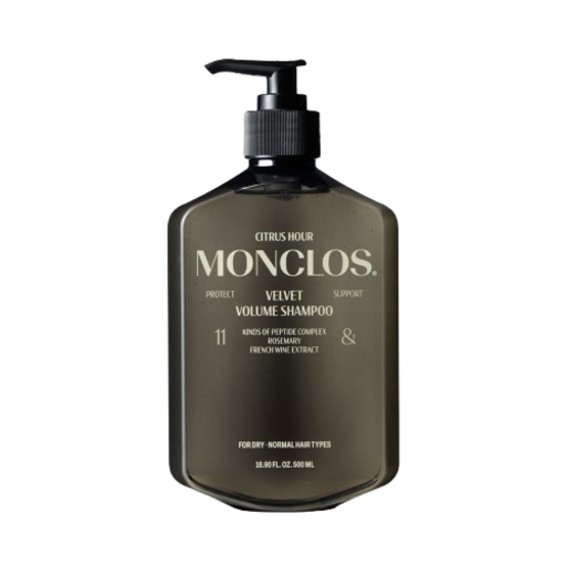 몽클로스 볼륨 윤기개선 벨벳 볼륨 샴푸 500ml