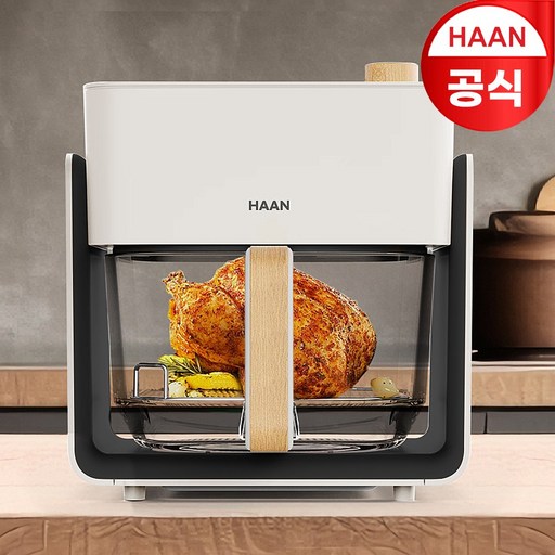 A5 [한경희] 보이는 글라스 에어프라이어 4.3L / 2025년형 감성 디자인 스마트다이얼