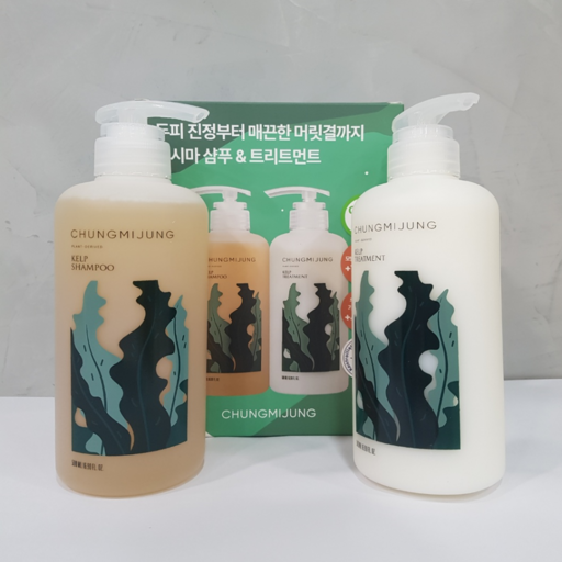 (청미정) 다시마 샴푸&트리트먼트 듀오 기획 (각 500ml)