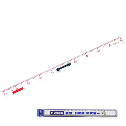 송화산업 1M직자(SH-K504) + 겸용컷팅자 50cm(CR-50)