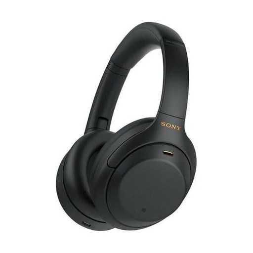 소니 - WH-1000XM4 무선 노이즈캔슬링 Over-the-Ear 헤드폰 - Black, 단일상품
