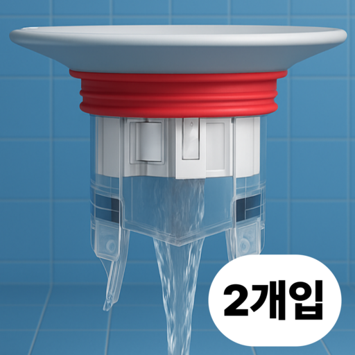 레브온 철벽방어 냄새 차단 하수구 트랩 2P